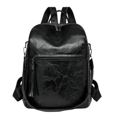 Xshe Women's Backpack, Cross Border Anti-Theft Simple Travel Bag