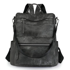 Xshe Women's Fashionable Backpack, Dual-purpose Anti-theft Bag