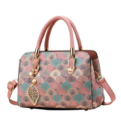 Xshe Women Stylish Tote Bag with Contrasting Colors – Medium Capacity Daily Shoulder Handbag