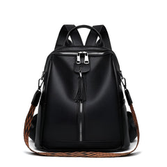 Xshe Women's Cross-Border Retro Tassel Fashion Backpack