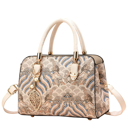 Xshe Women Stylish Tote Bag with Contrasting Colors – Medium Capacity Daily Shoulder Handbag