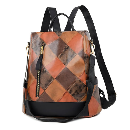 Xshe Women's Dual-Purpose Backpack, Cross Border Anti-Theft