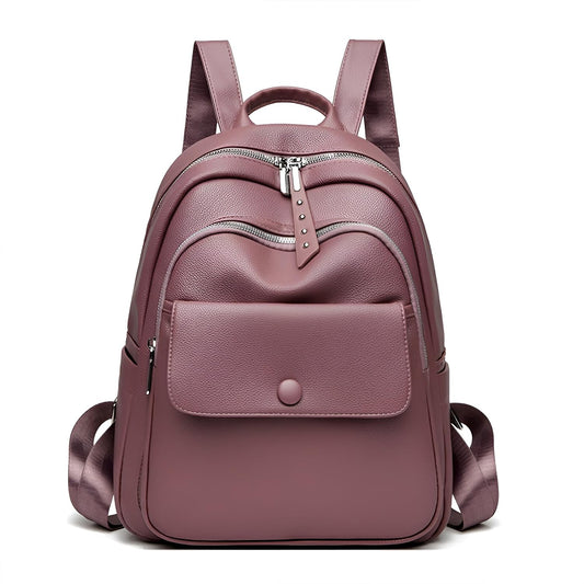 Xshe Women's Stylish Simple Backpack , Comfortable Travel Large Capacity Bag