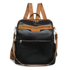 Xshe Women's Backpack With Printed Design, Crossbody Travel Bag