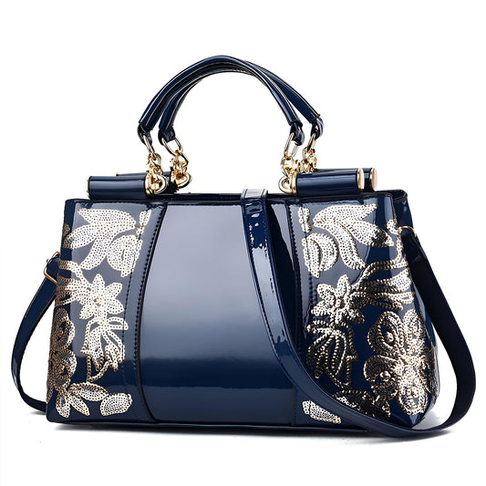 Xshe Women's Cross Border Handbag With Retro Birkin Style held large-capacity shoulder messenger bag