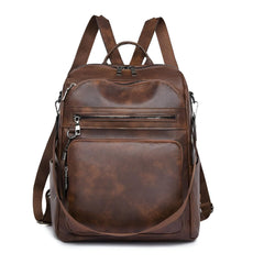 Xshe Women's Fashion Soft Backpack, Crossbody & Shoulder Travel Bag
