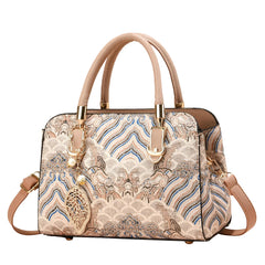 Xshe Women Stylish Tote Bag with Contrasting Colors – Medium Capacity Daily Shoulder Handbag