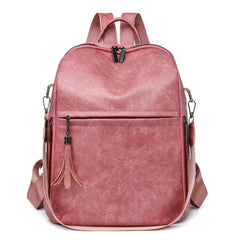 Xshe Women's Backpack, Cross Border Anti-Theft Simple Travel Bag