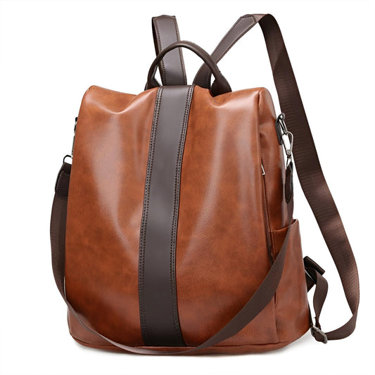 Xshe Women's Backpack With Simple Design, Anti-Theft Travel Bag